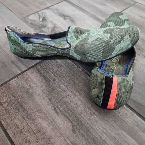 Rothy's Olive Camo Loafers - Picture 7 of 8
